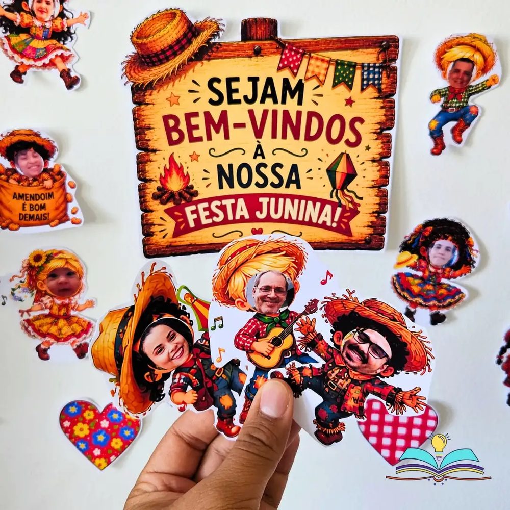 Bonequinhos com Rosto