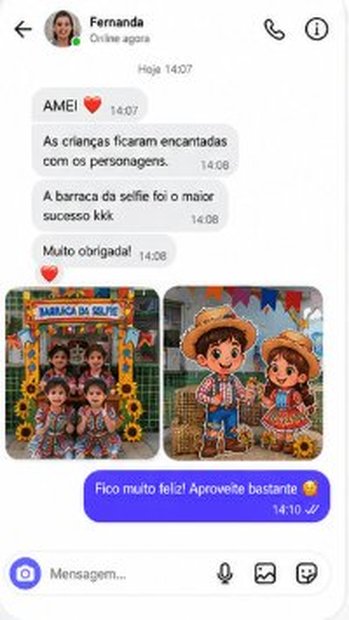 Depoimento de cliente 1